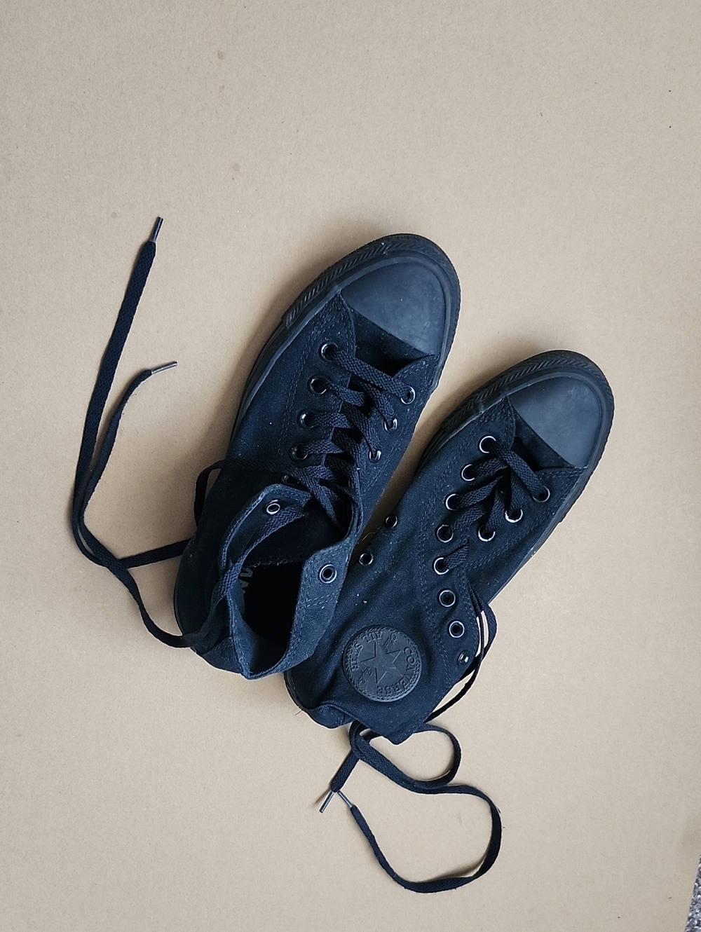 Converse Black High-Top Canvas Sneakers